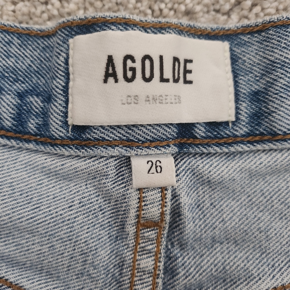 Agolde Parker denim shorts 26